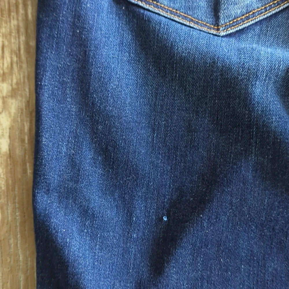 BRIDGE By GLY Mid Rise Skinny stretch distressed jeans style #BG5100L sz 27 tall - Picture 11 of 13